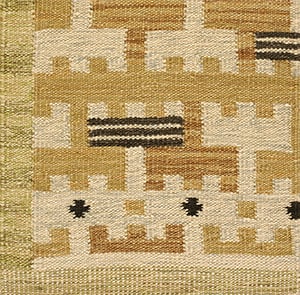 Contemporary American hooked rug, design SC_586C