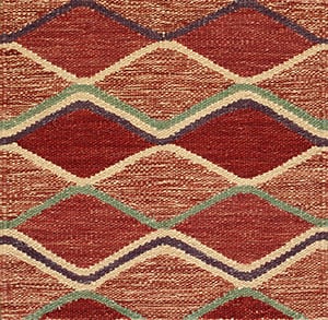 Contemporary American hooked rug, design SC_588B