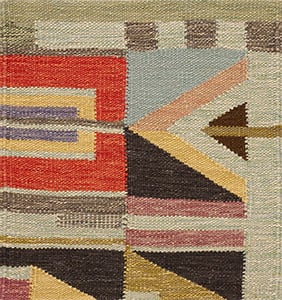 Contemporary American hooked rug, design SC_589A