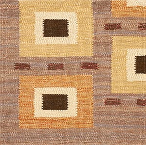 Contemporary American hooked rug, design SC_591