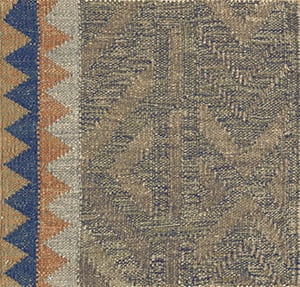 Contemporary American hooked rug, design SC_594