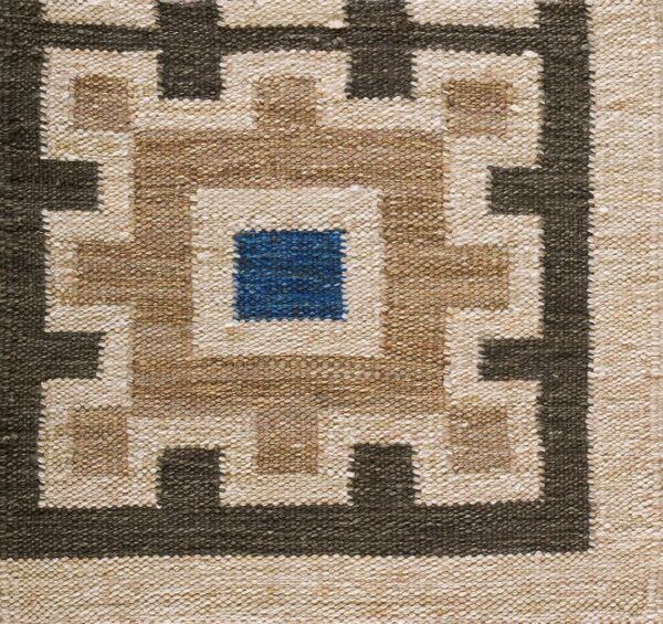 Contemporary swedish style flat weave rug, design sc_595b 1 Contemporary american hooked rug, design sc_595b