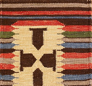 Contemporary American hooked rug, design SC_604