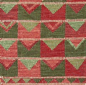Contemporary American hooked rug, design SC_609