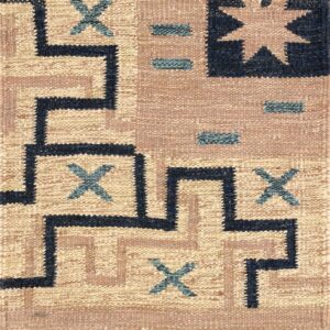 Contemporary American hooked rug, design SC_622