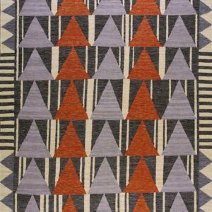 Contemporary American hooked rug, design SC_629