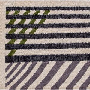 Contemporary American hooked rug, design SC_638B