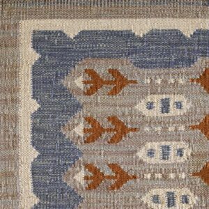 Contemporary American hooked rug, design SC_646