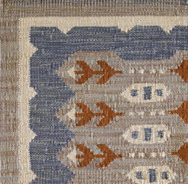 Contemporary american hooked rug, design sc_646
