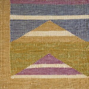 Contemporary American hooked rug, design SC_648