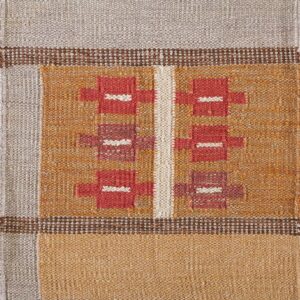 Contemporary American hooked rug, design SC_652
