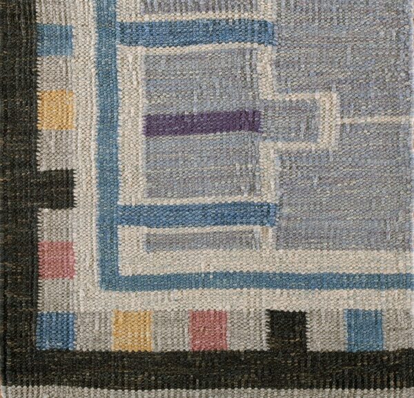 Contemporary american hooked rug, design sc_654