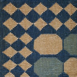 Contemporary American hooked rug, design SC_661