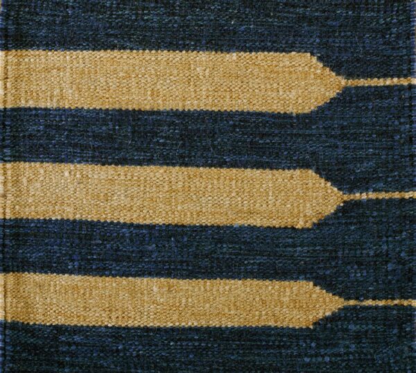 Contemporary swedish style flat weave rug, design sc_662 1 Contemporary american hooked rug, design sc_662