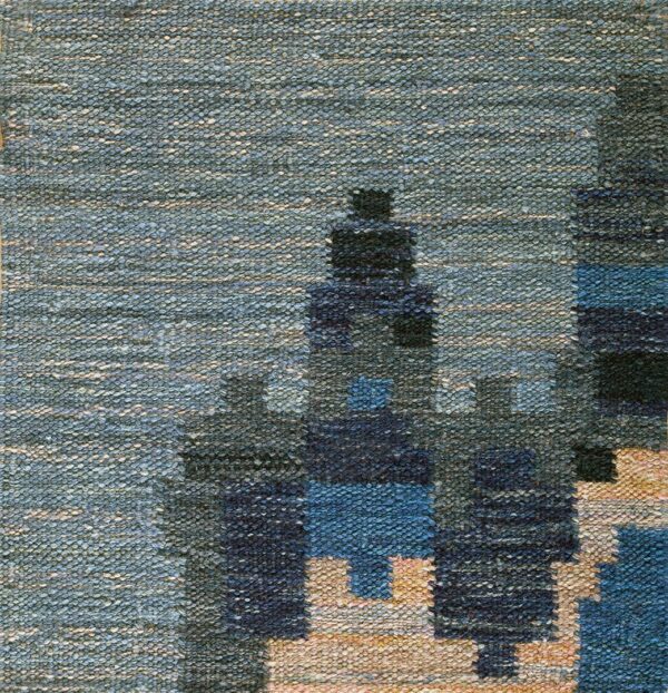 Contemporary american hooked rug, design sc_663
