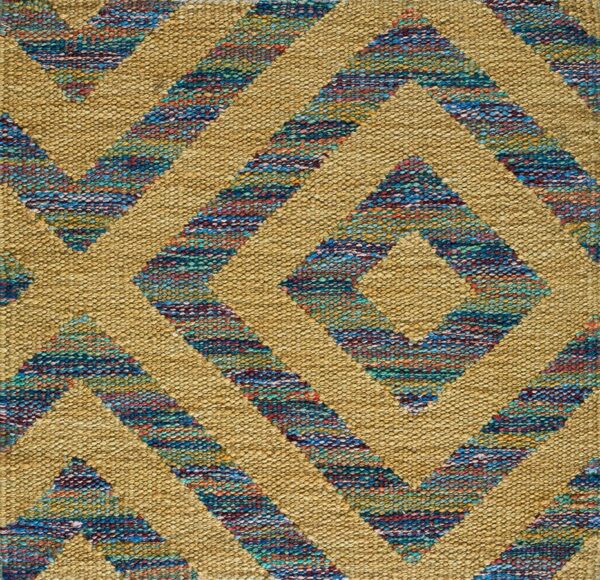 Contemporary american hooked rug, design sc_665