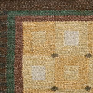 Contemporary American hooked rug, design SC_668