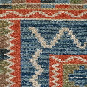 Contemporary American hooked rug, design SC_670
