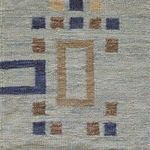 Contemporary American hooked rug, design SC_671