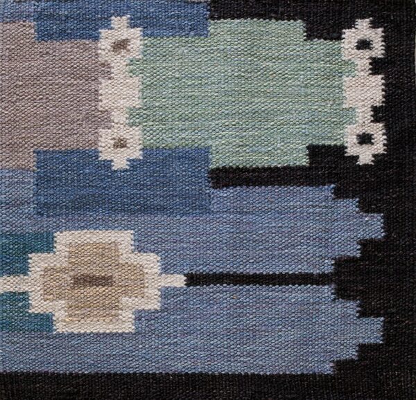 Contemporary american hooked rug, design sc_673