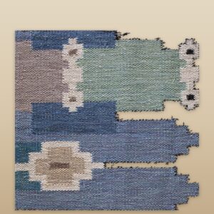 Contemporary American hooked rug, design SC_673