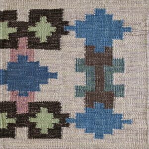 Contemporary American hooked rug, design SC_674