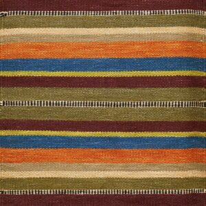 Contemporary American hooked rug, design SC_678