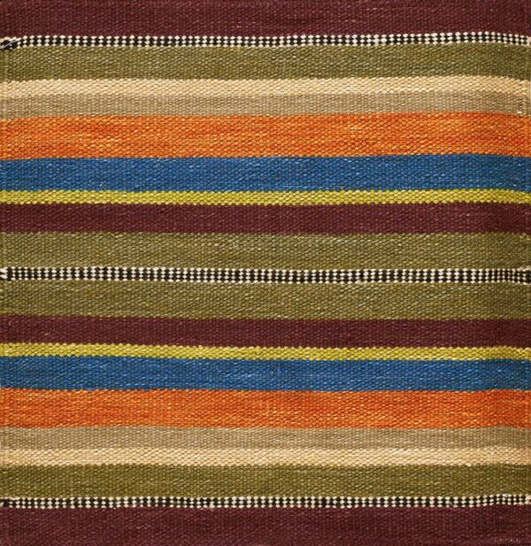 Contemporary swedish style flat weave rug, design sc_678 2 Contemporary american hooked rug, design sc_678
