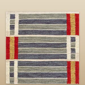 Contemporary American hooked rug, design SC_681