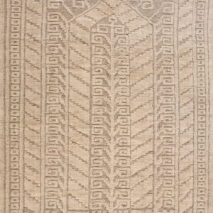 Contemporary American hooked rug, design SCP_06