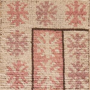 Contemporary American hooked rug, design SCP_09