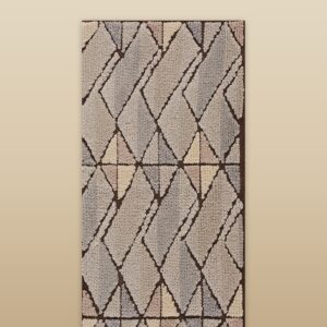 Contemporary American hooked rug, design SCP_11