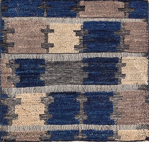 Contemporary American hooked rug, design SCP_16