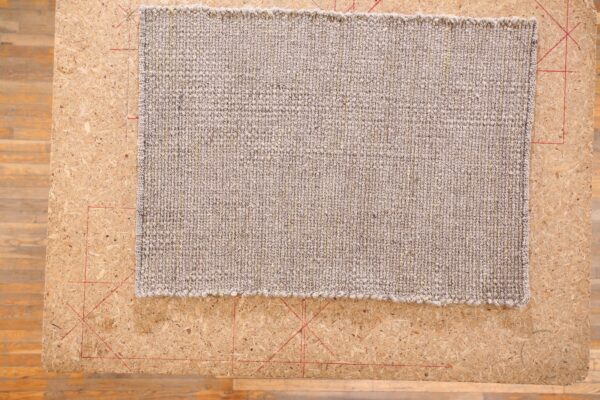 Contemporary shaker style flat weave rug, design sh_19b 1 Contemporary american hooked rug, design sh_19b