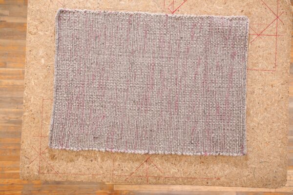 Contemporary shaker style flat weave rug, design sh_20c 1 Contemporary american hooked rug, design sh_20c