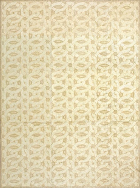 Contemporary american hooked rug, design t1116 1 Contemporary american hooked rug, design t1116
