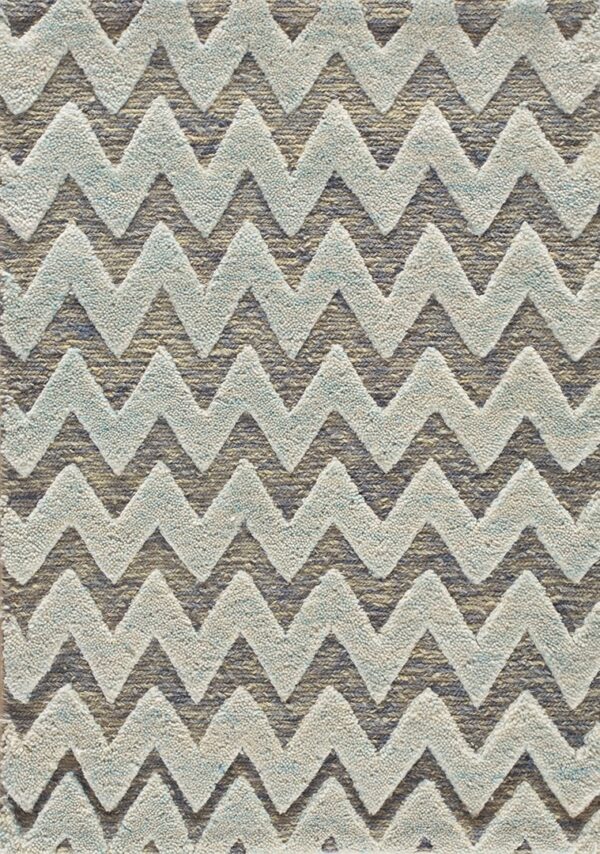 Contemporary american hooked rug, design tl_05c