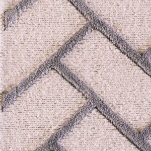 Contemporary American hooked rug, design TL_08A