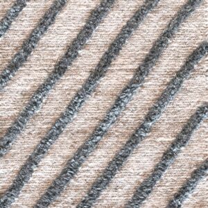 Contemporary American hooked rug, design TL_12A