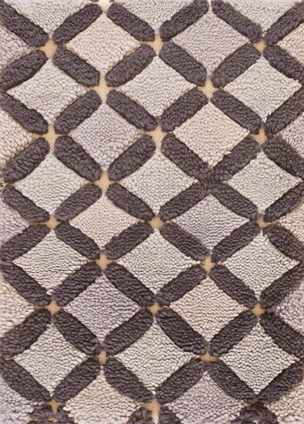 Contemporary tulu rug, design tl_20a 1 Contemporary american hooked rug, design tl_20a
