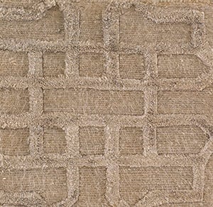Contemporary American hooked rug, design TL_28B