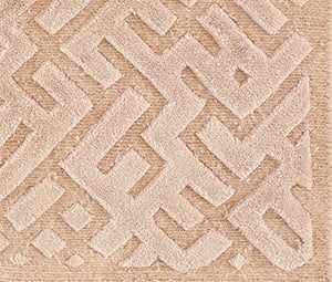 Contemporary American hooked rug, design TL_33A