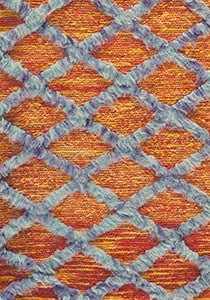 Contemporary American hooked rug, design TL_3A