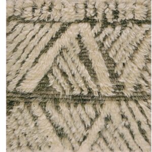 Contemporary American hooked rug, design TL_45