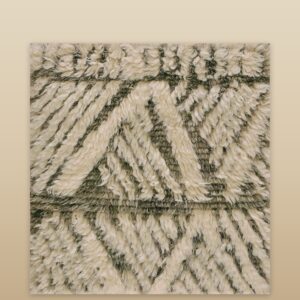 Contemporary American hooked rug, design TL_45
