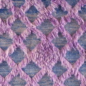 Contemporary American hooked rug, design TL_4E