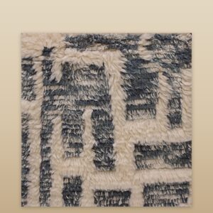 Contemporary American hooked rug, design TL_50