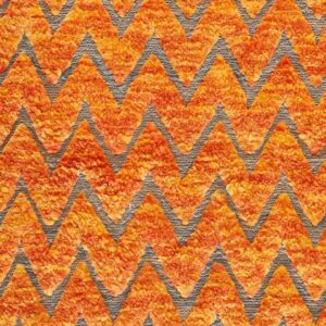 Contemporary American hooked rug, design TL_5B