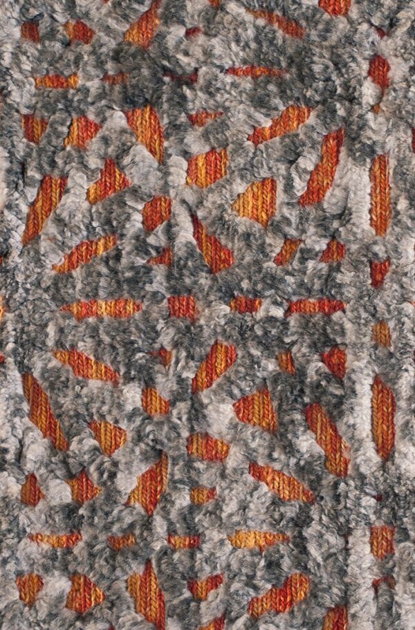 Contemporary tulu rug, design tl_6a 1 Contemporary american hooked rug, design tl_6a