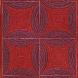 Contemporary American hooked rug, design W1002U3
